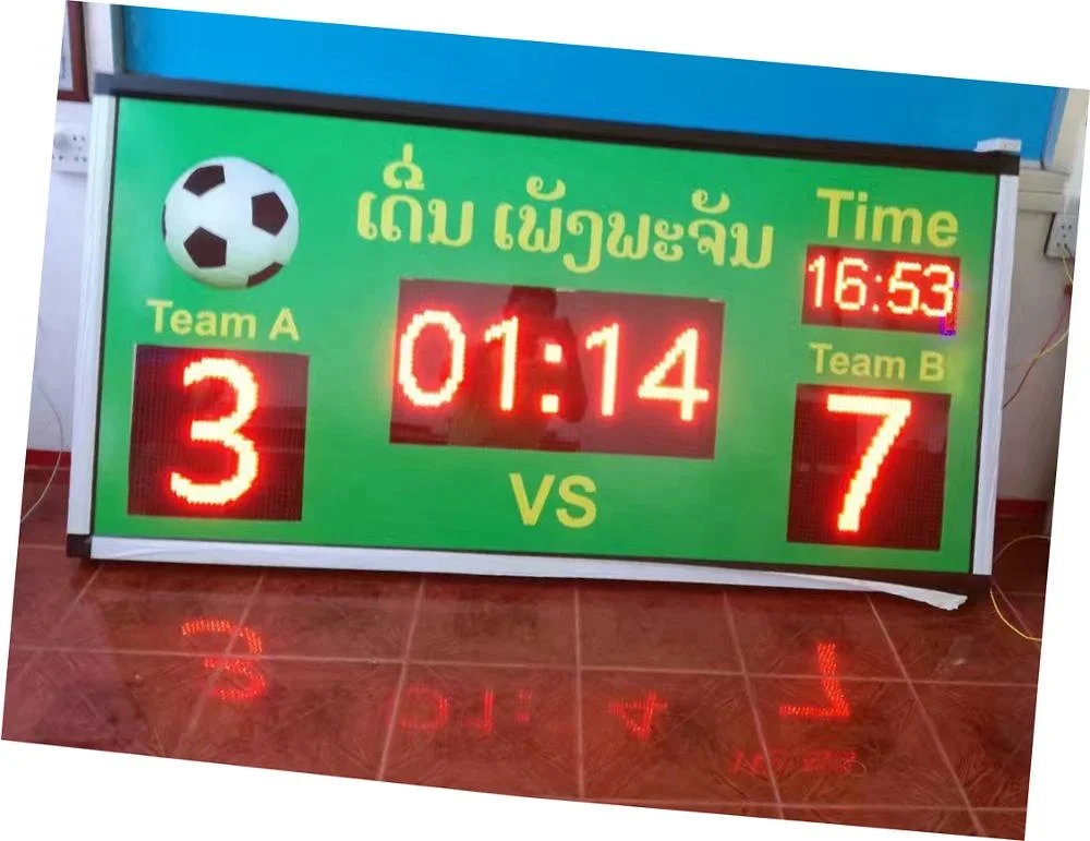 Outdoor Wireless Remote CountDown Electronic Football Score Boards Table Tennis Score Board Sport Score Football