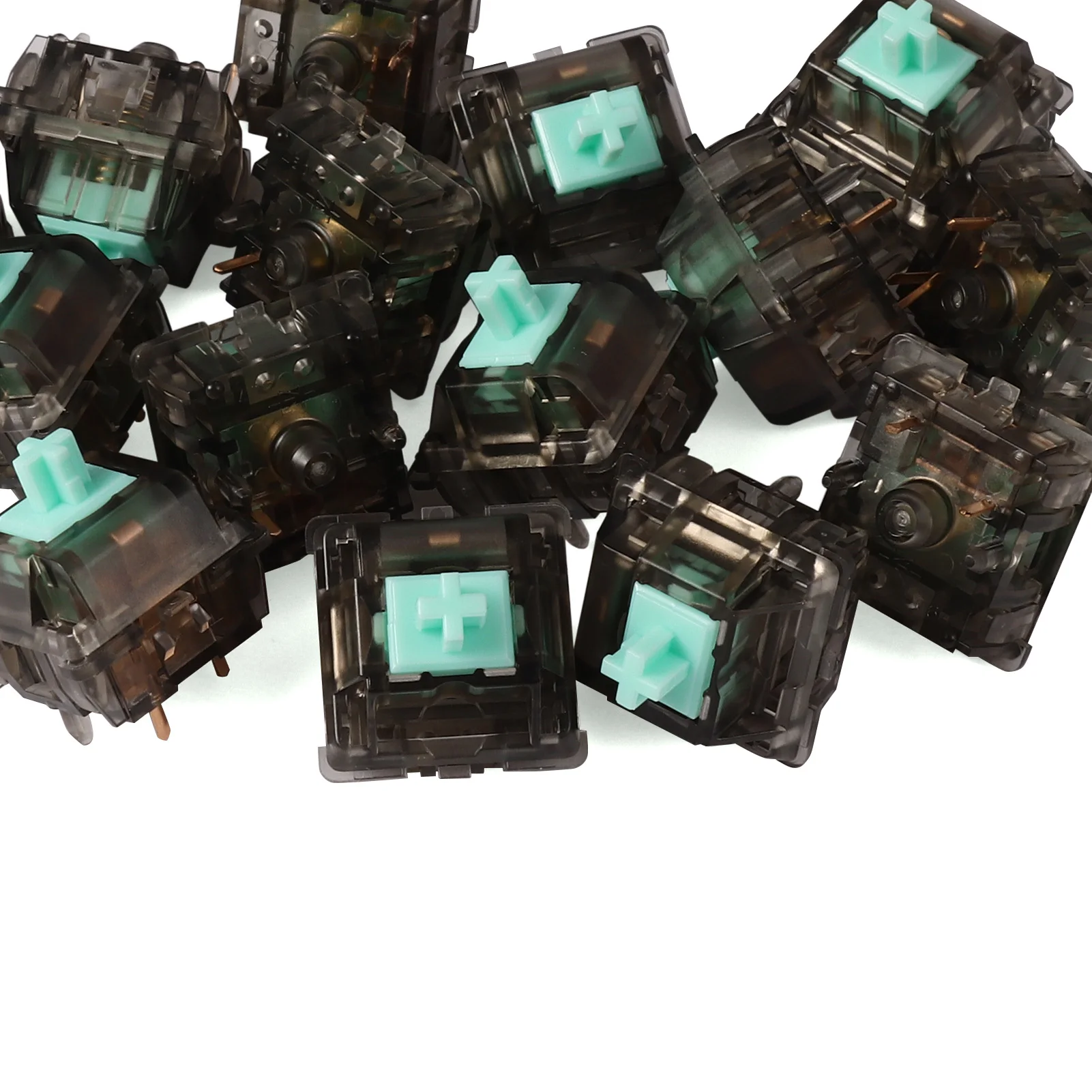 DUROCK L2 Linear Switch 62g 67g Gold Plated Spring Creamy Green Aqua Teal Linears L Series V2 Line Mechanical Switches