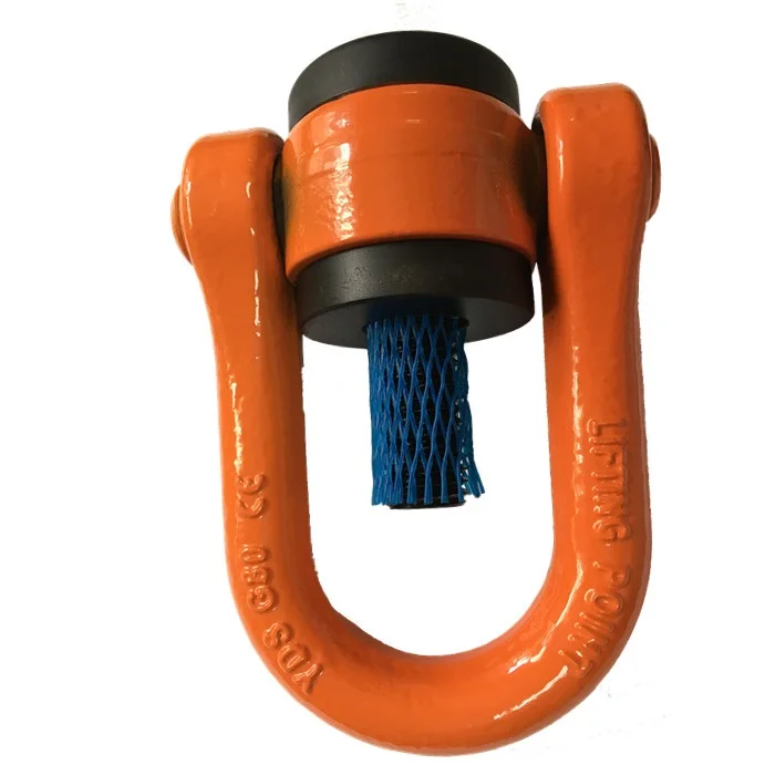 Customized Rigging Hardware Heavy duty Lifting Screw Point With Swivel Ring