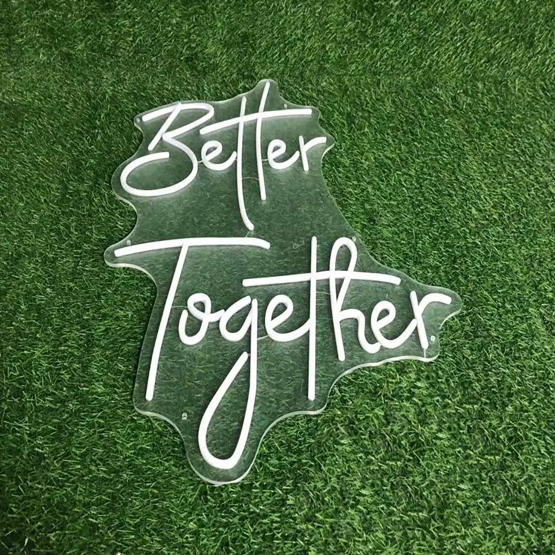 Better Together Neon Light  Flexible Silicon LED Neon Sign Light For Holiday Part