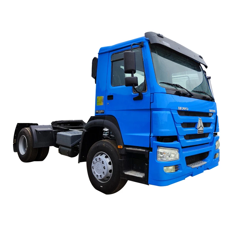 High quality used tractor truck howo truck left hand drive Mining tipper truck371 375 HP dump truck for sale