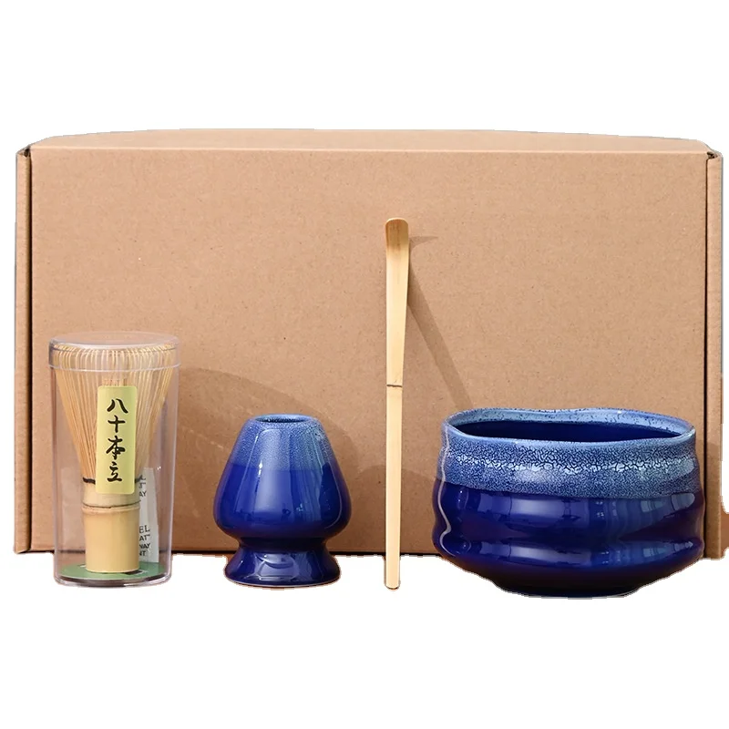 Matcha Whisk Set Matcha Whisk Bowl, Matcha Sifter, Matcha Whisk Holder and Matcha Spoon- The Perfect Matcha Kit for Matcha Tea