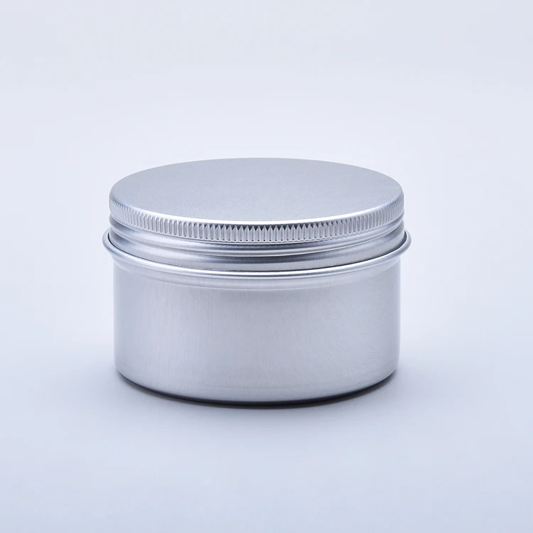 Wholesale custom 30ml 50ml empty metal container aluminum candle jars