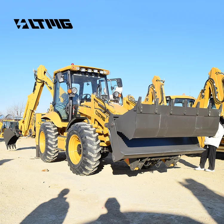 Производитель 4x4 экскаватор-погрузчик ретроэкскаватор Китай колесный
