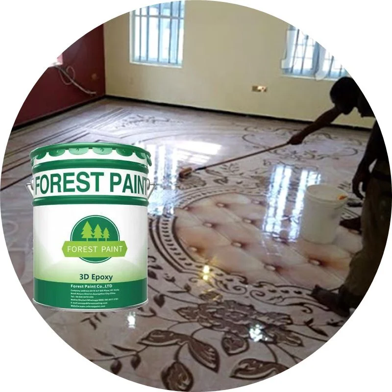 Прозрачная Съемная самоклеящаяся жидкая 3d эпоксидная противоскользящая напольная