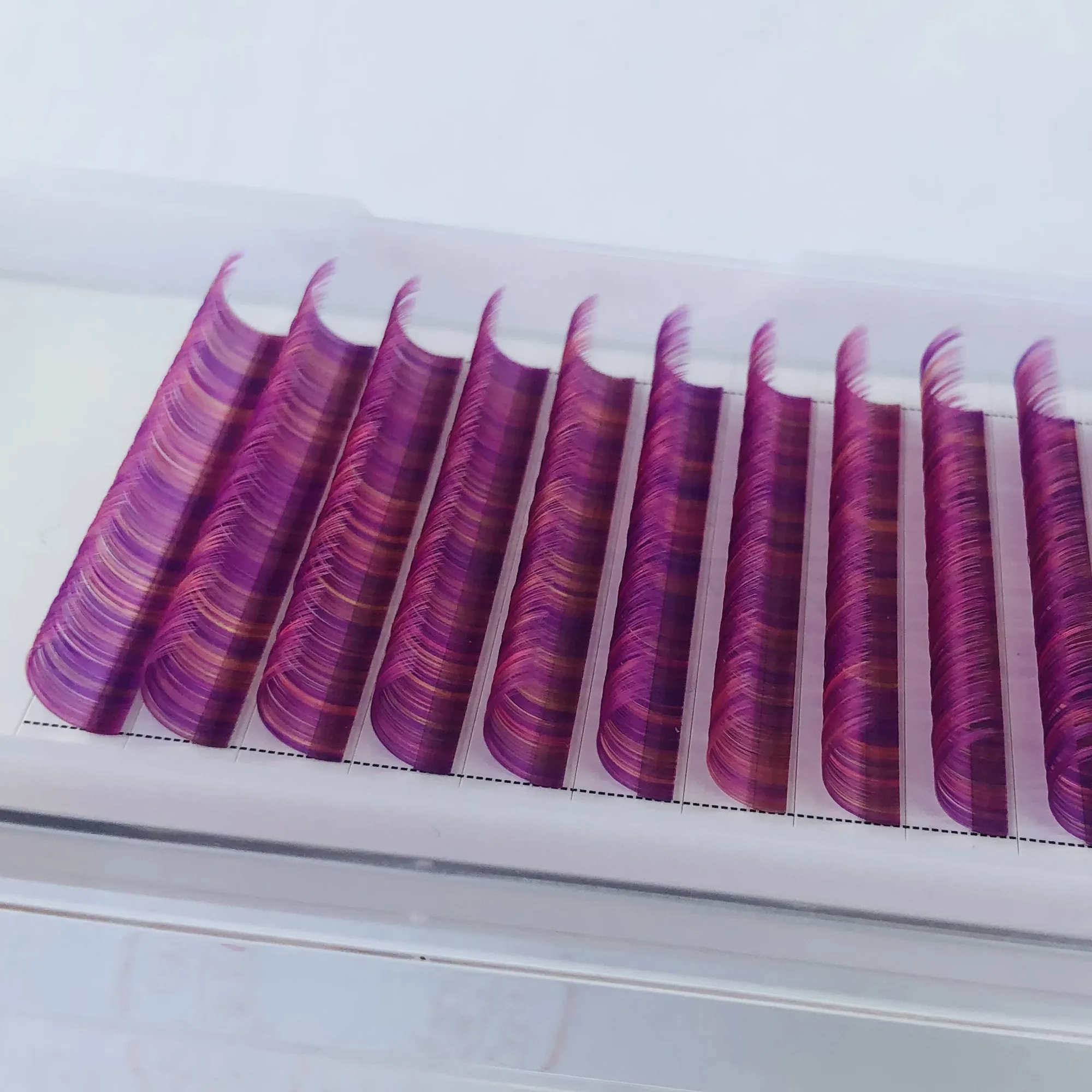 premium sable false natural eyelash extension lash manufacturer C/CC/D/DD private label customize lash with the top quality