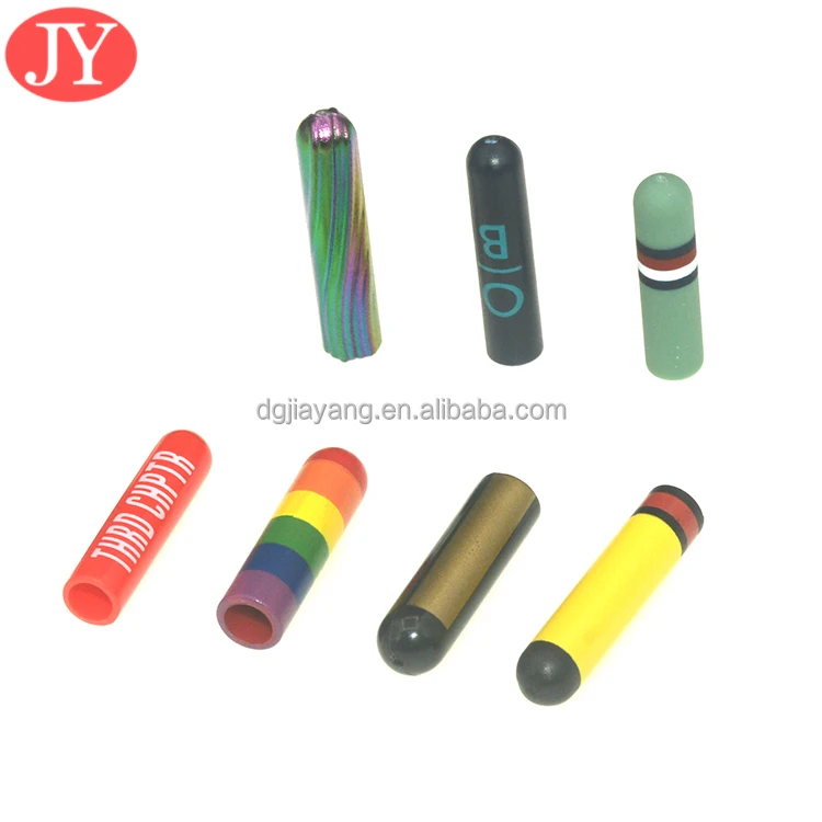 ABS rubber coating plastic aglet cord custom logo hoodies aglet ends hard plastic shoelace tips