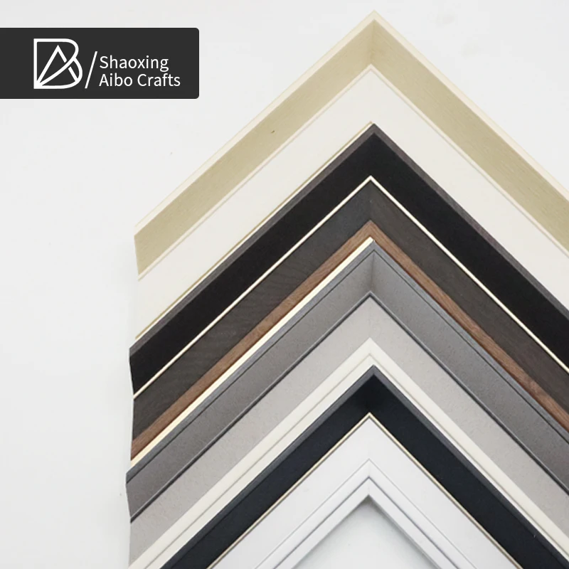 Aibo Modern Design PS Foam Decorative Moulding Frame Lines Plastic Photo Frame Moulding Line Customizable wholesale