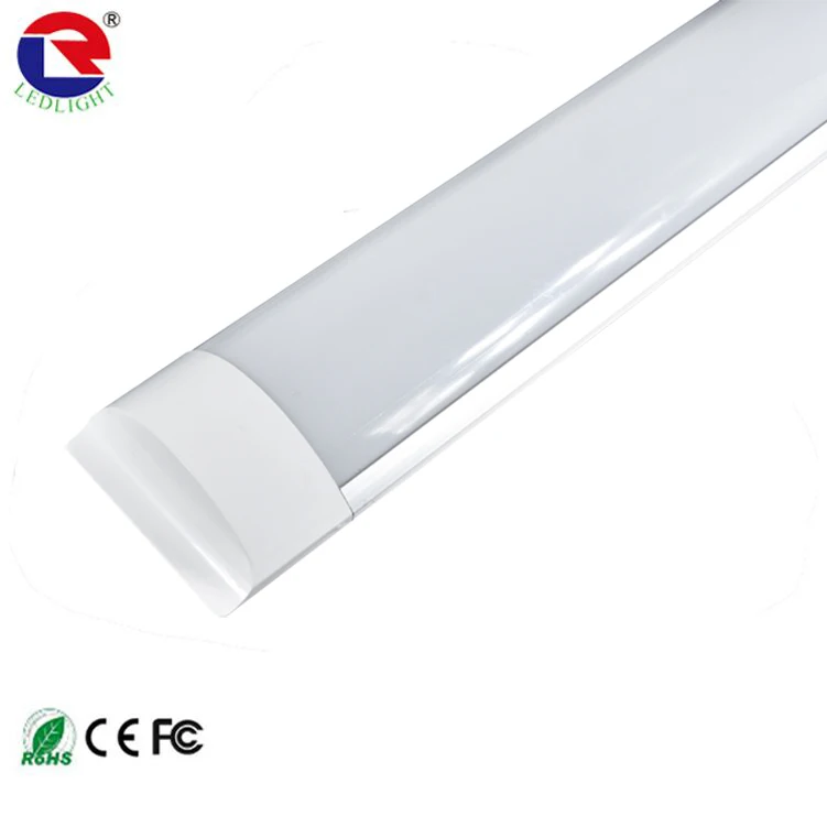 CE pendant linkable linear tube light wire guard 36w 40w 54w 3500k t8 led batten light 4ft