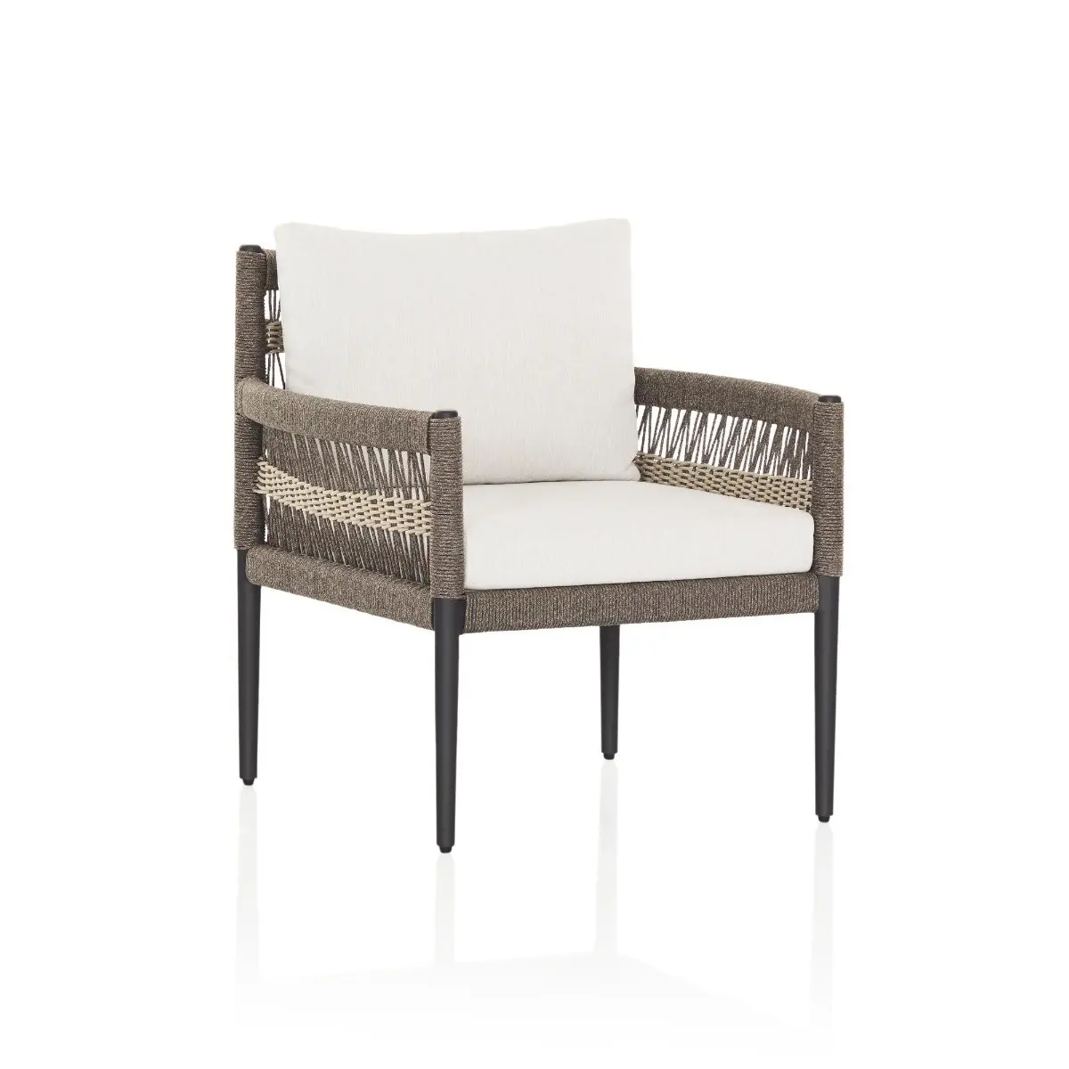 Aftrnoon Leisure Outdoor Sofa Lounge Chair Sophisticated Rope Weaving Aluminium Frame Furniture Garden Set