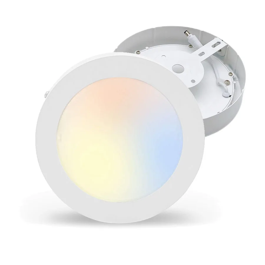 Living Room Bedroom Kitchen 24w 12inch 3 CCT adjustable Round Thin Surface Mount Ceiling Lamp