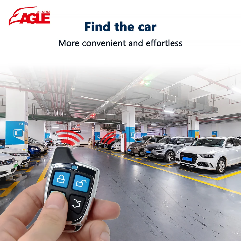 wholesale universal smart key lcd two way anti theft engine start stop remote control keyless entry car alarm system with remote