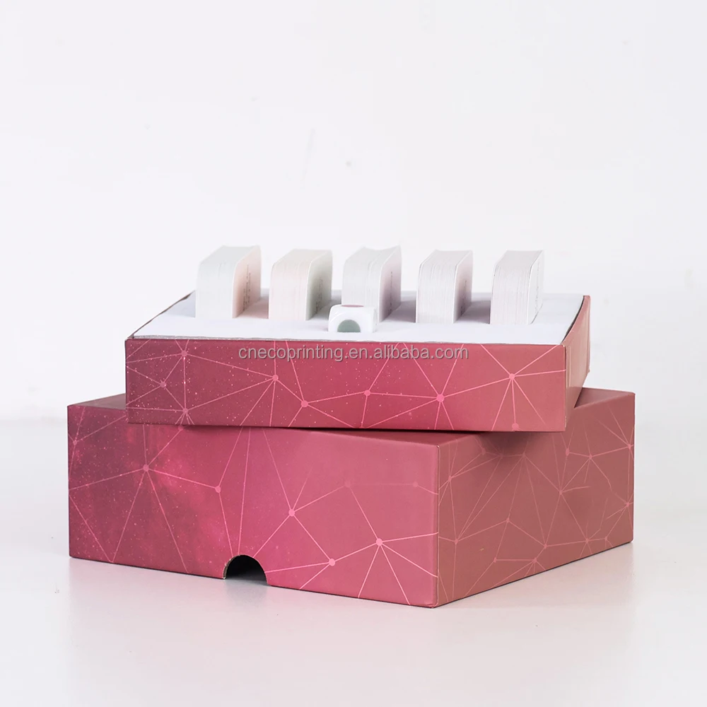 Custom Printing Different Funny Interesting Topic Question Cards Game for couple first date family and adults