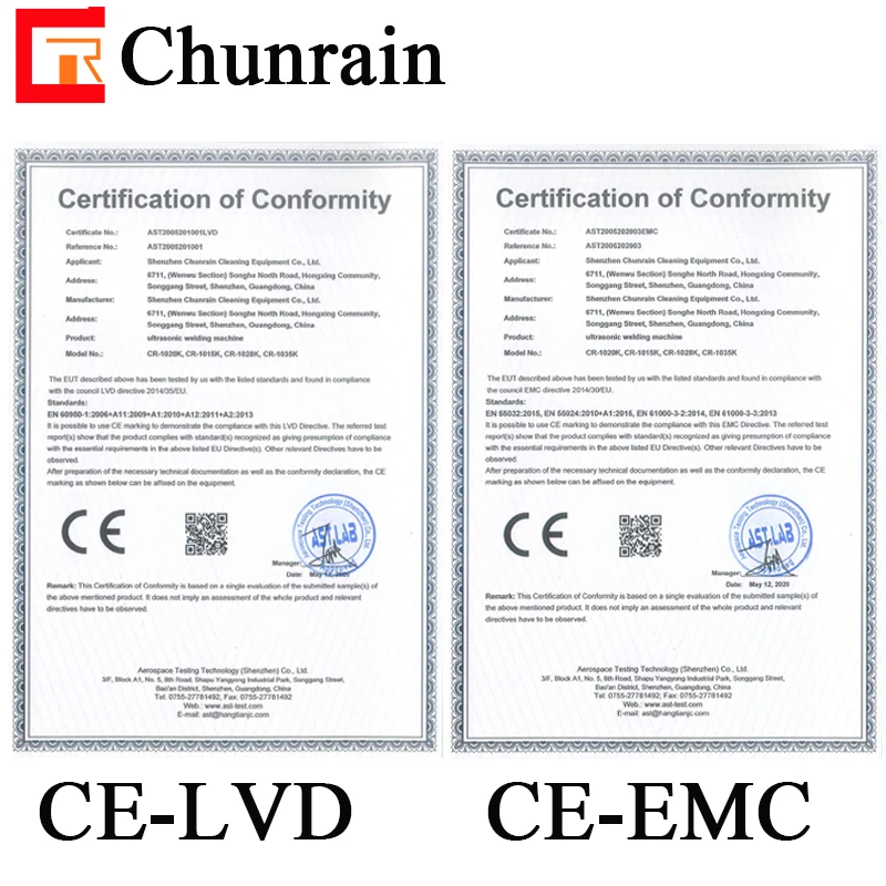 20K 2000W Ultrasonic generator with transducer converter and horn for ear loop