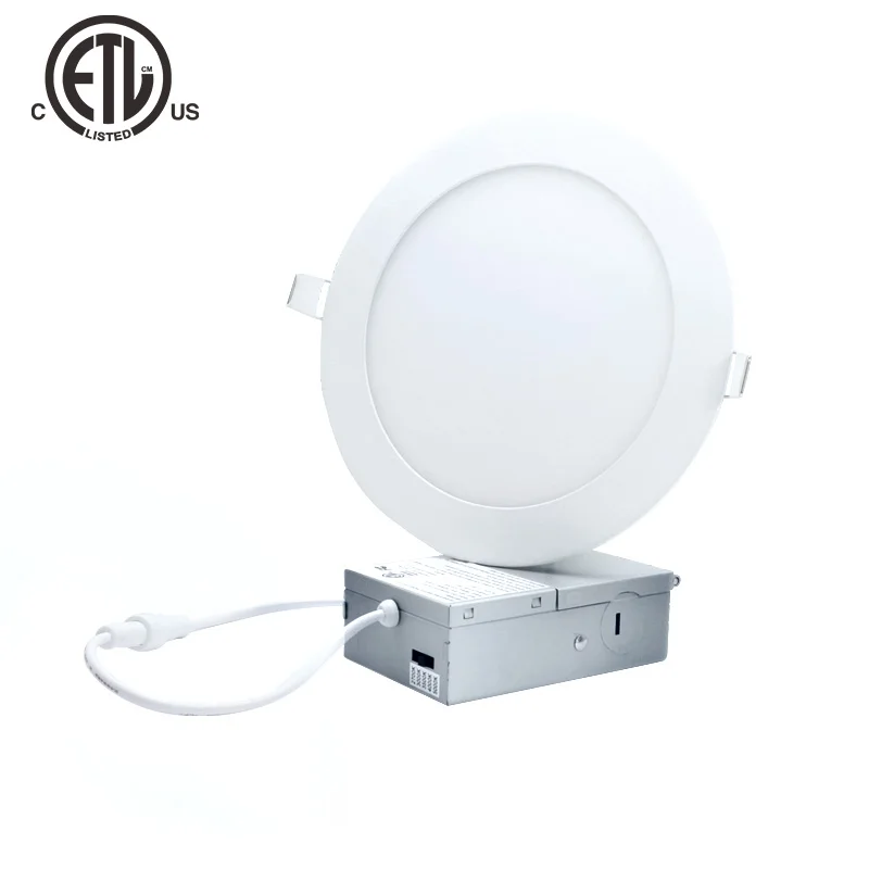 Popular panel 4Inch 9W 3CCT  Slim Led Panel Light Downlight  Potlight With Junction Box