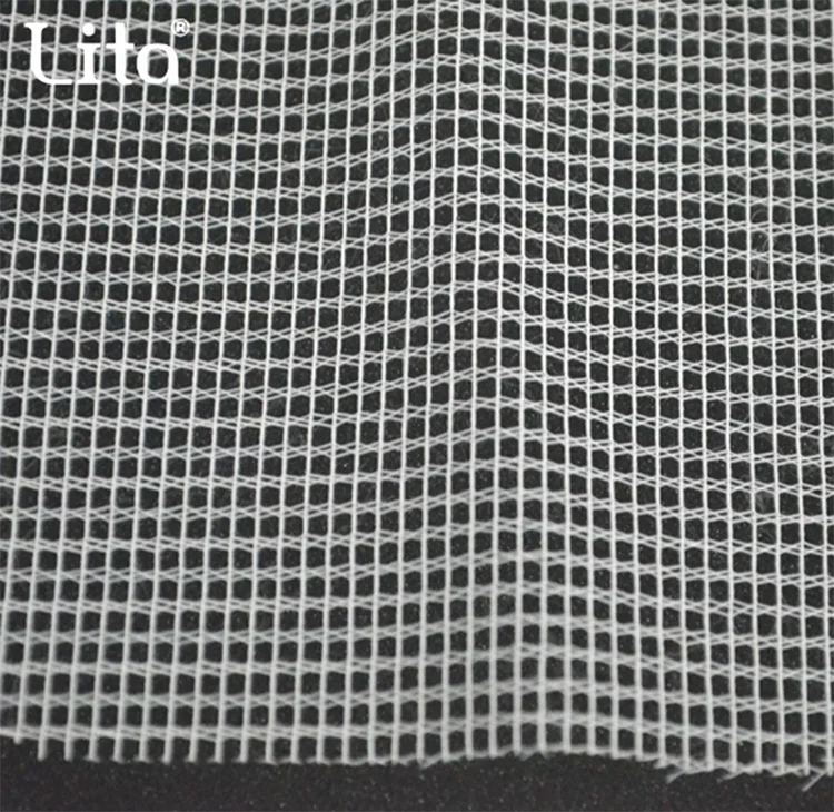 200 м в рулоне 50D/68D полиэфирная квадратная сетчатая ткань для сельскохозяйственной сети и термоплавкого клея interlin