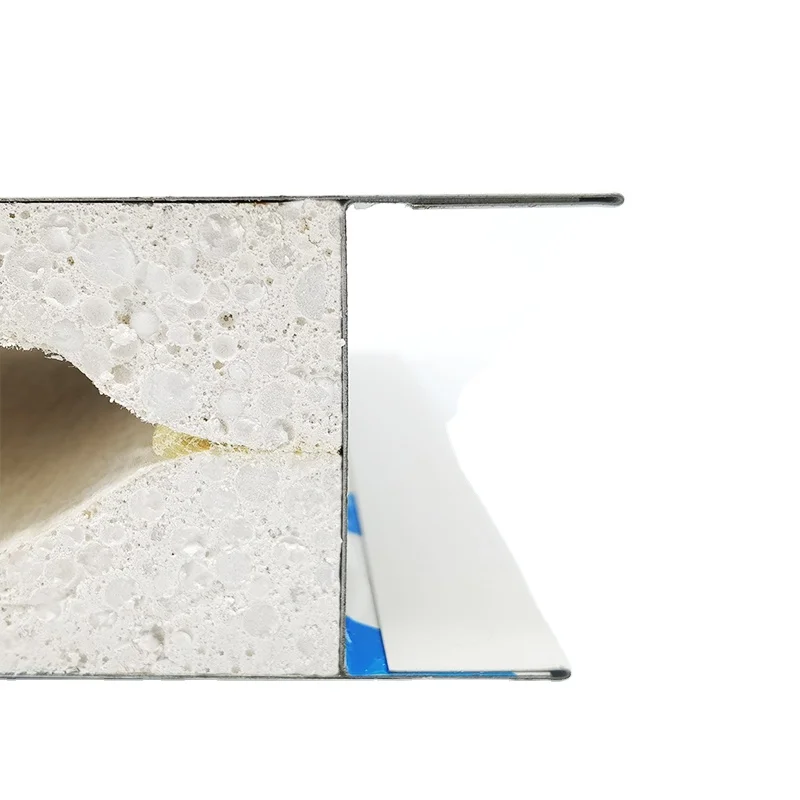 Flame retardant magnesium sulfur oxide purification board Purification workshop ceiling fireproof mechanism sandwich panel