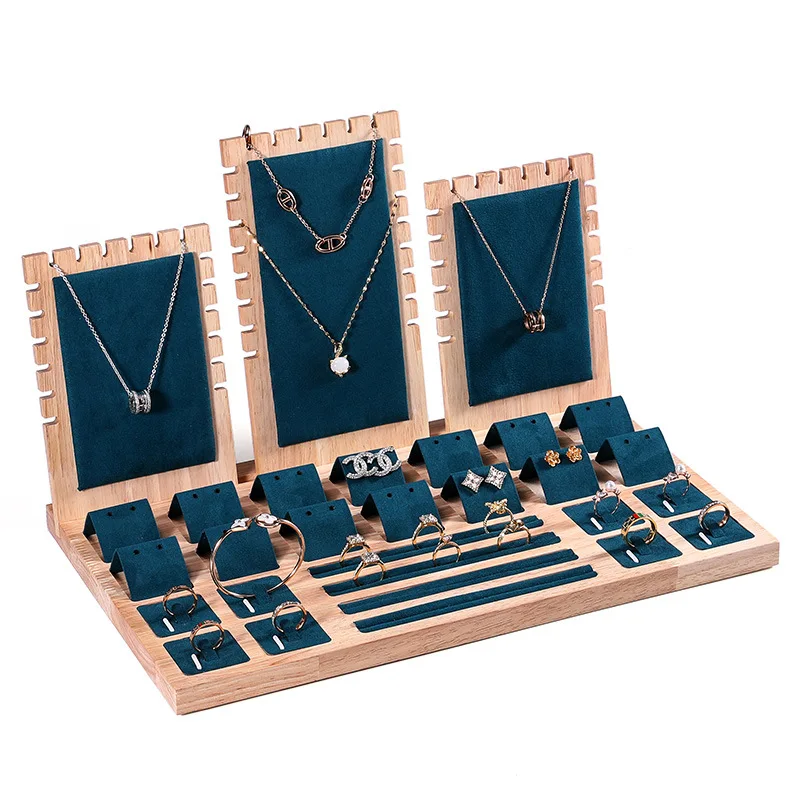 ring box luxury Jewelry display stand combination tray earrings ring pendant jewelry ornaments stand necklace box jewelry