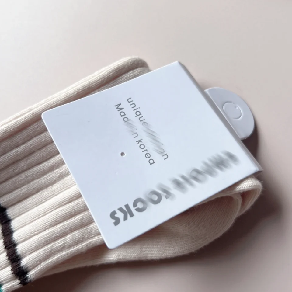 Fashional Paper Socks Sock Label Hang Tags With Your Own Design And Label Size Garment Hang Tag