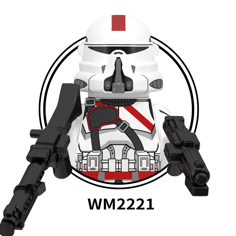 WM6123 2024 Новое поступление фигурки космической войны аниме подарок Дети Juguetes DIY строительные блоки наборы детские игрушки
