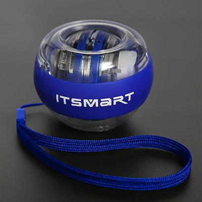 Real New Design Wrist Exercise Force Power Gyro Ball LED Hand Grip Strength Wrist Power Ball