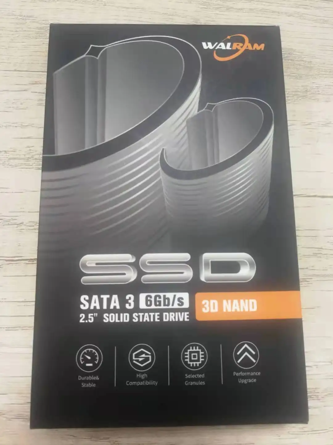  Горяч-продавая Walram SSD 64 ГБ 128 256 512 1 ТБ-2 5 дюймов SATA III Внутренний твердотельный накопитель с MLC