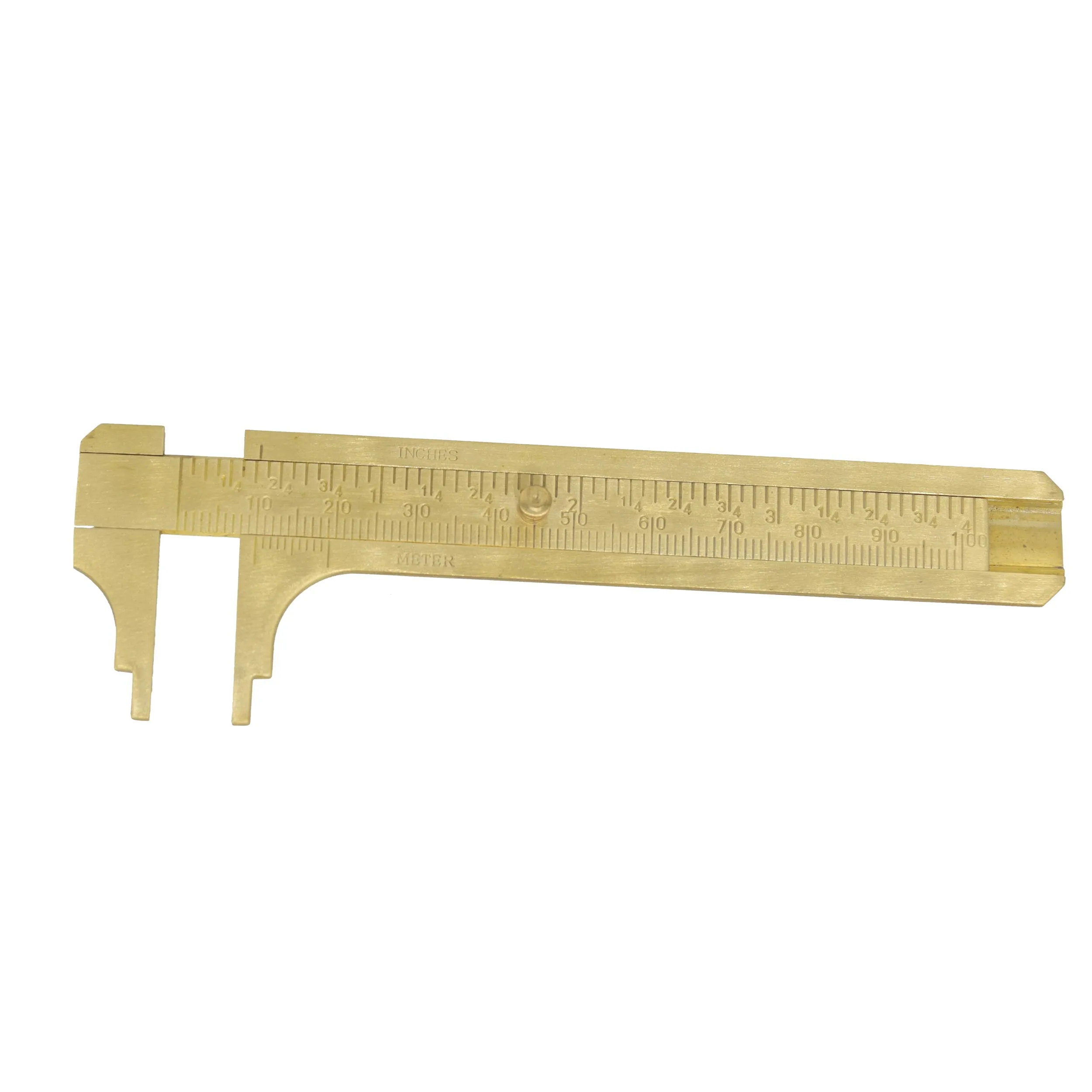 Factory wholesale brass calipers 166MM K2046 Plastic Box high performance hand tool 0.035kg brass calipers