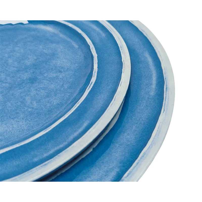 Solid Pink Melamine Dinner Set Classic Style Plastic Utensils Plate Dish Sustainable Homeware for parties Trusted Home Supplier