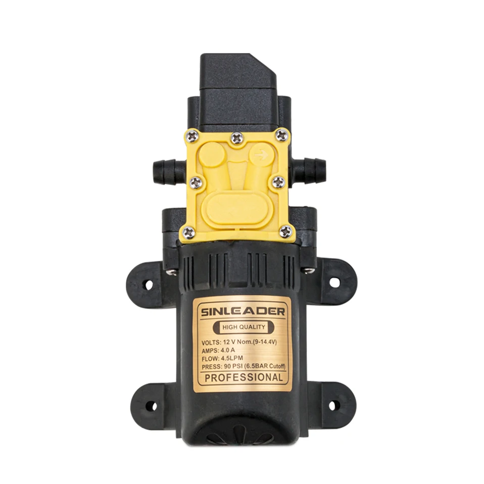 China 12v high volume low pressure diaphragm water pumps