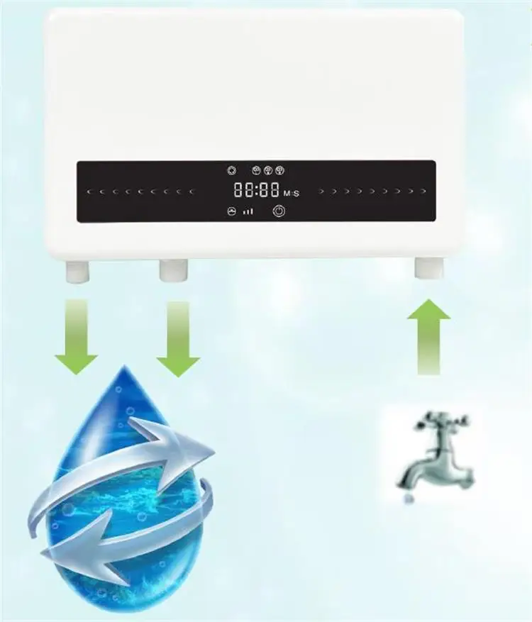 Auto working water flow sensor controlled household ozone water disinfector