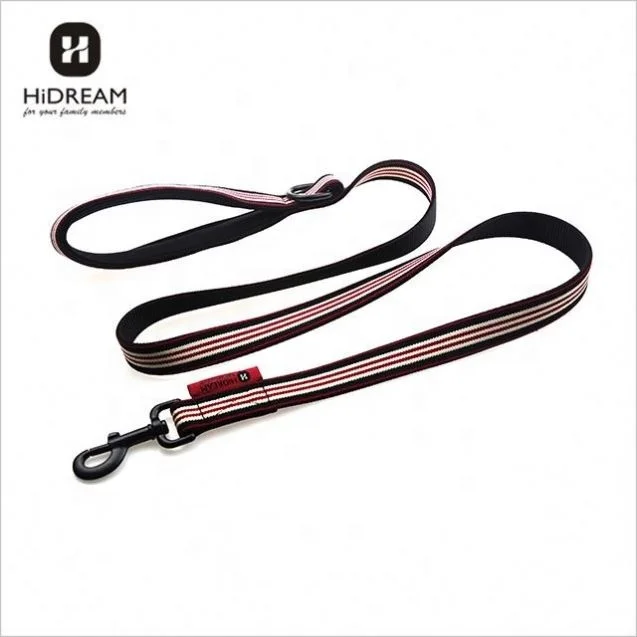 HiDREAM HD009002 Neoprene Padded Nylon Double handle Pet magnetic dog leash