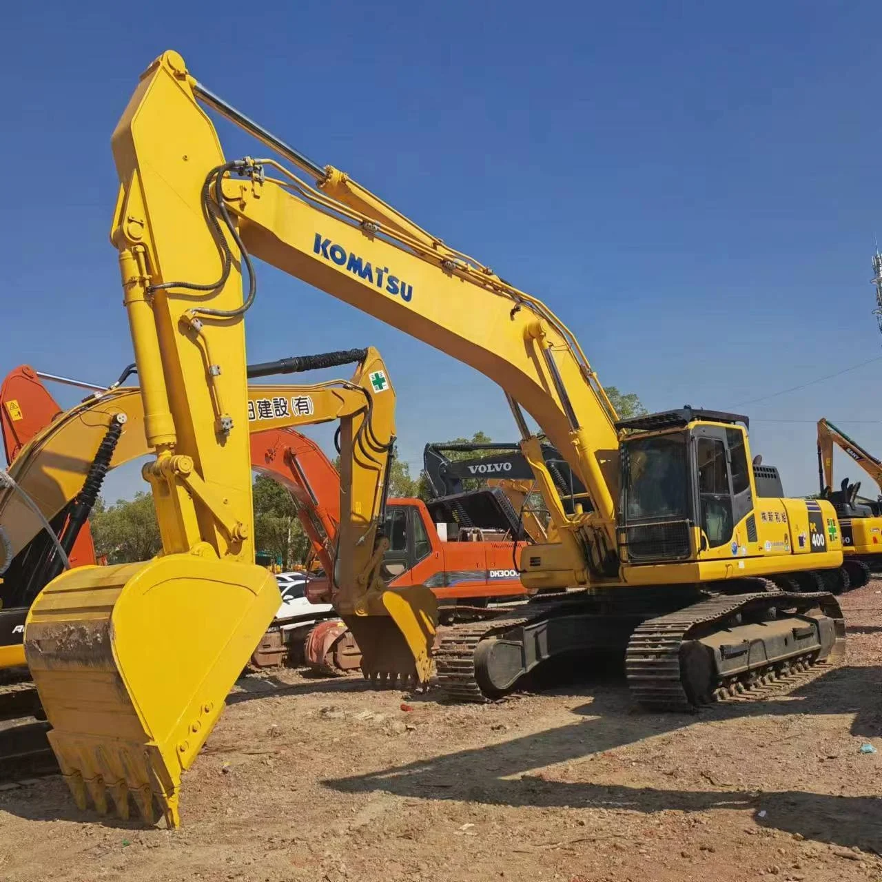 made in japan original machine komatsu pc400-8r komatsu excavator pc400