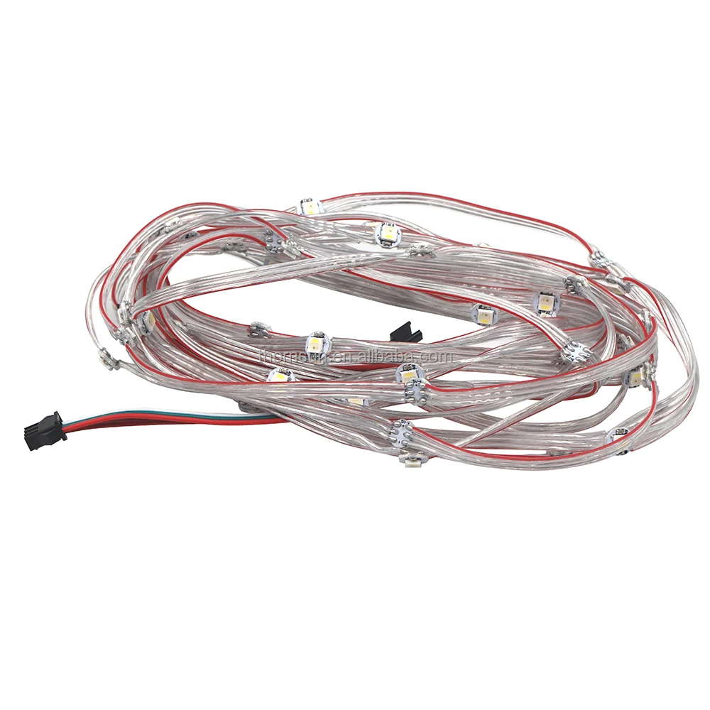 addressable 5v sk6812  rgbw 50leds  led fairy string lights 1m flash mini string lights