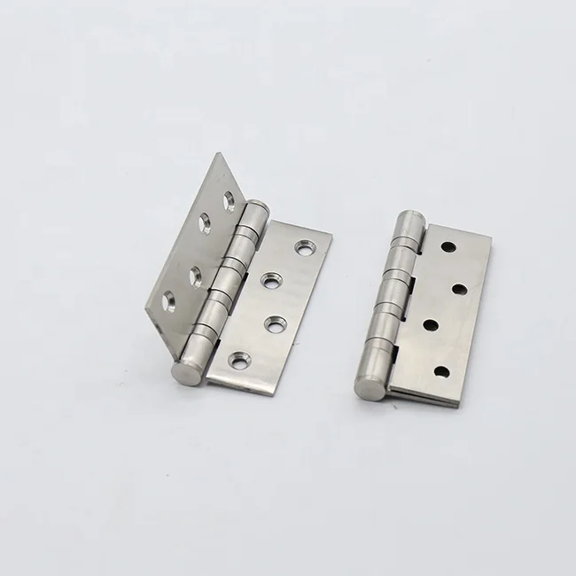 New Arrival High Quality Welding Flat Head Door Window Hinges 4 Inch Thicken Stainless Steel Swing Door Hinges For Wooden Door