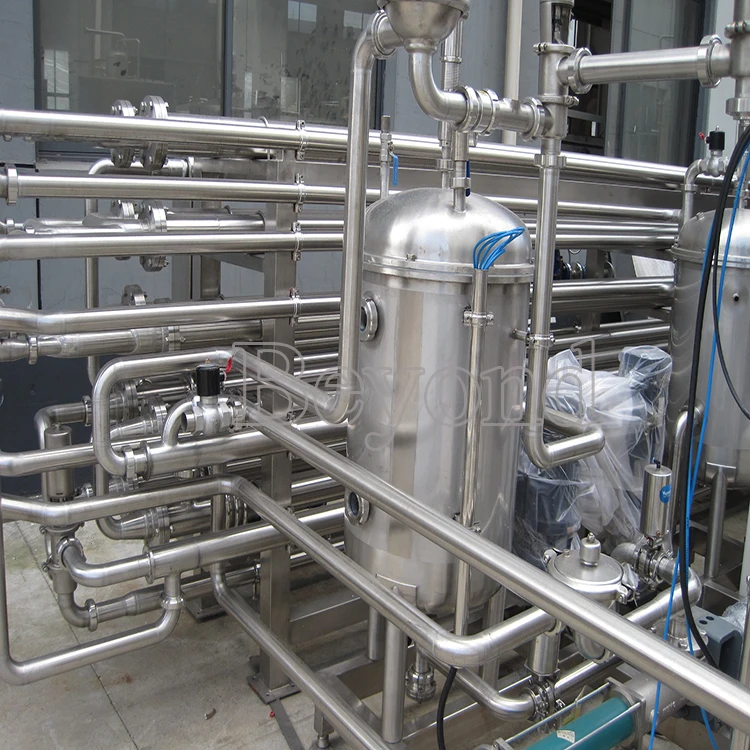 juice milk UHT tube sterilizer tubular type sterilizer