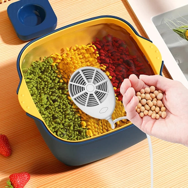Portable Kitchen Tools Accessories Automatic Sterilization Fruit And Vegetable Washer Machine Fruit And Vegetable Cleaner