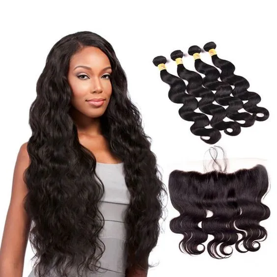 10-30 Inch 1 / 3 / 4 Bundles Brazilian Hair Weave Bundles Body Wave Sunlight Human Hair Extension Natural Color Non Remy