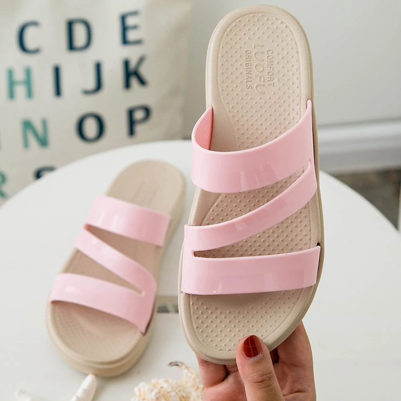 LUOFU shoes EVA slipper outdoor fashion high quality bathroom sandals slippers