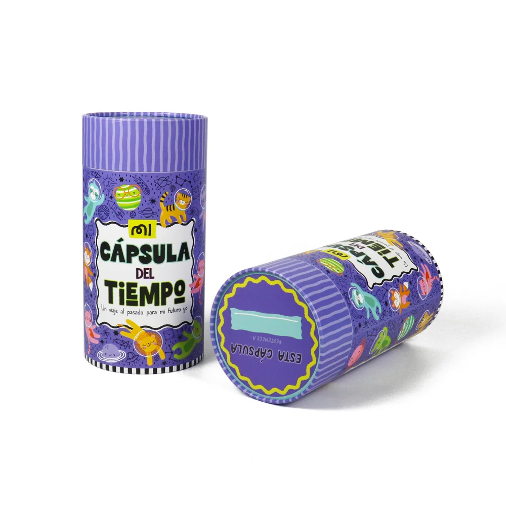 Biodegradable Eco Friendly Shampoo Conditioner Tube Packaging Box Cosmetic Skincare Perfume Cylinder Cardboard Box Paper Tube