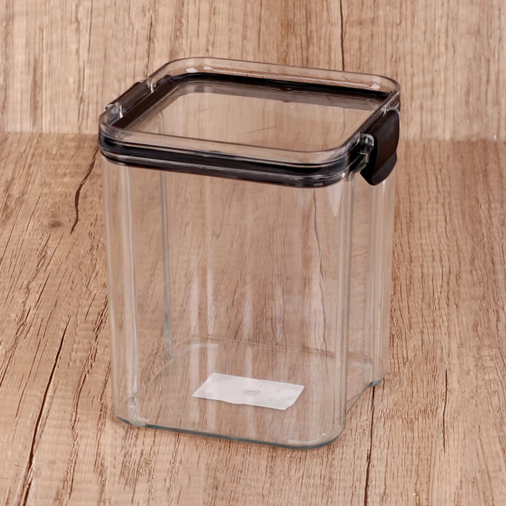 5 Pieces Kitchen Transparent BPA Free Plastic Stackable Airtight Food Container Storage Box Sets