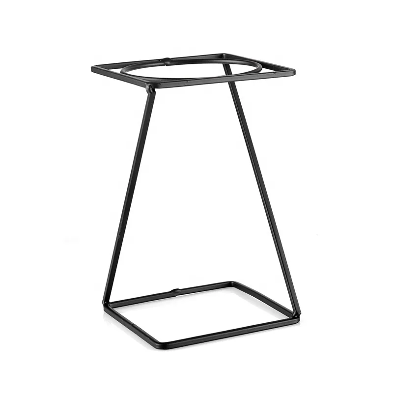 Factory Price Metal Coffee Dripper Rack Coffee Filter Holder Coffee Tea Leaf Filter Display Stand