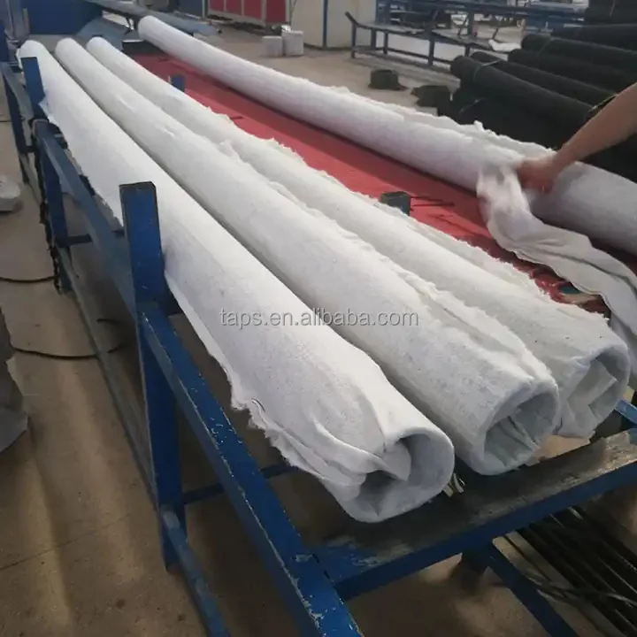 Plastic blind drain ditch Flexible permeable hose Rigid permeable tube pipe