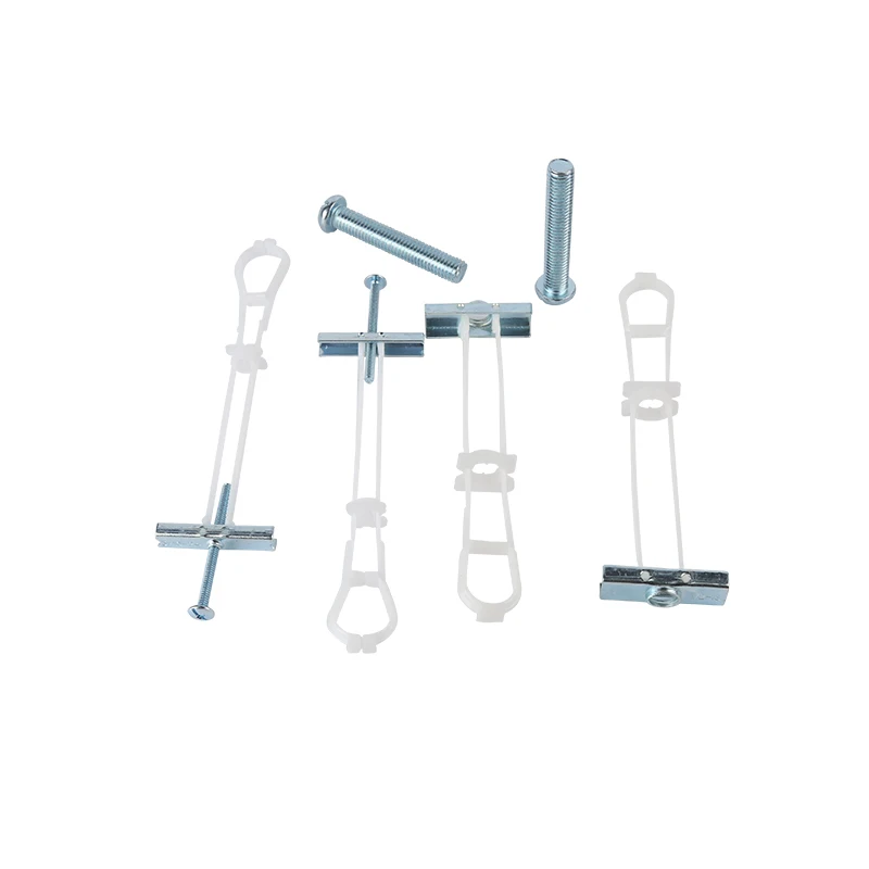 Unique Design High Strength Snap Toggle Anchor Bolt Spring Strap Toggle Bolt Drywall Anchors Zinc Plated 1/4inch