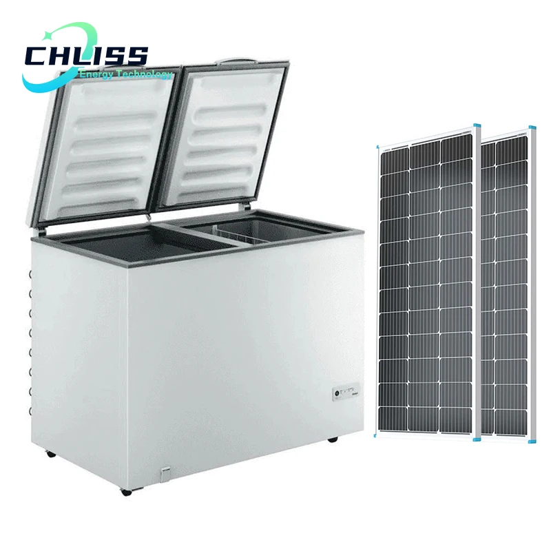 200l solar refrigerator freezer made in china 268l dc solar freezer