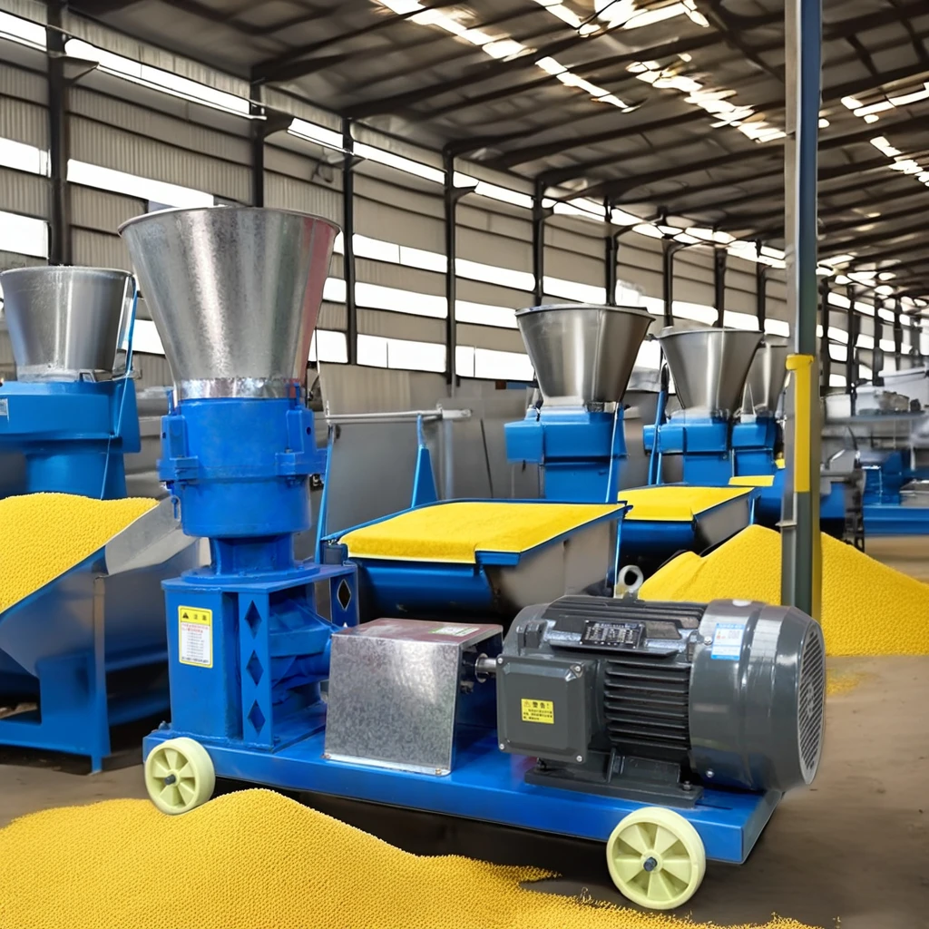 High Quality Electric Animal Feed Granulator Automatic Manure Pellet Making Machine Farm Livestock Feed Processing Industries
