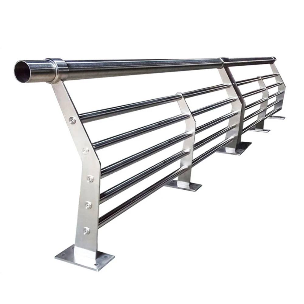 High quality stainless steel composite bridge guardrail pipes bridge barrier road fence