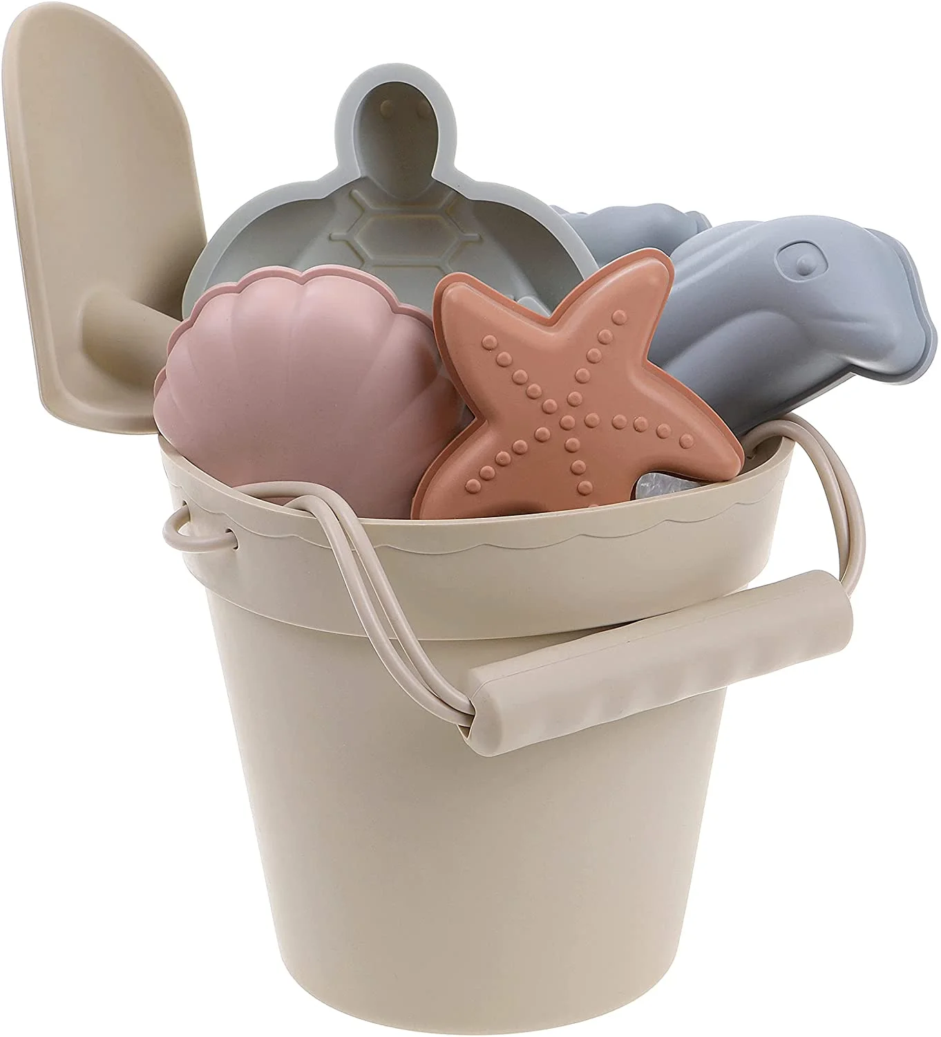 Customizable printed animal patterns Kids Playing Silicone Soft Sand And Garden Toy Sets 8 pcs Outdoor Toys