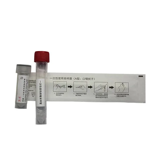 Wholesale test tubes disposable virus sampling clear plastic test tube nucleic acid inspection tube