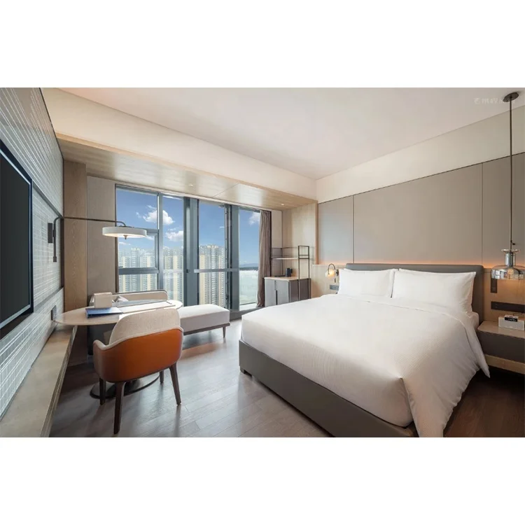 5 звезд, Хилтон, двойное дерево, Прямая поставка с завода, индивидуальная продажа, роскошные наборы мебели для комнат и отелей