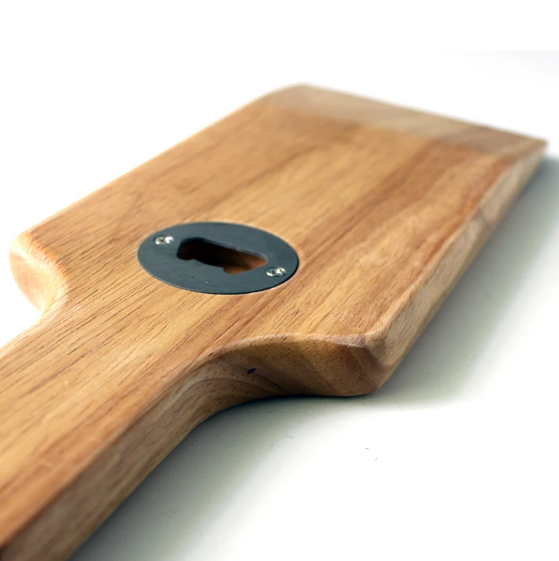 Oak Wood Grill Grate Scraper Bristle Free BBQ Brush Wooden Grill Cleaner BBQ Cleaning Accessories for Gas Charcoal Grill